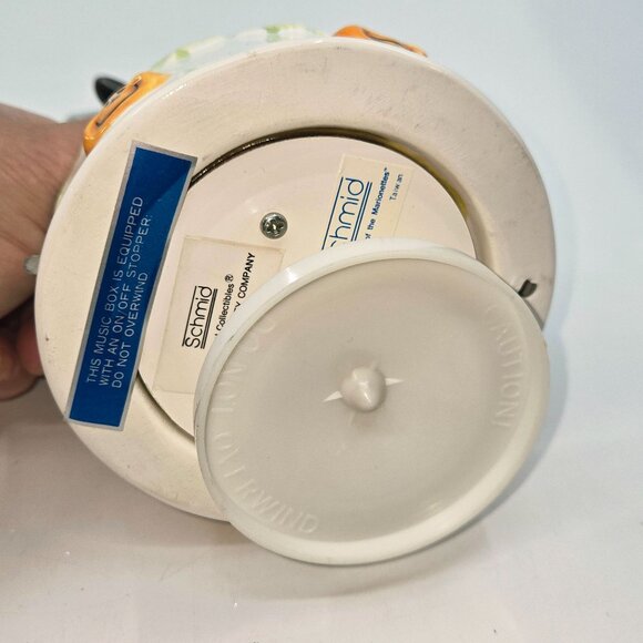 Mickey & Minnie Mouse Halloween Rotating Music Boxes With Jack-O-Lanterns & Spoo - Picture 8 of 10